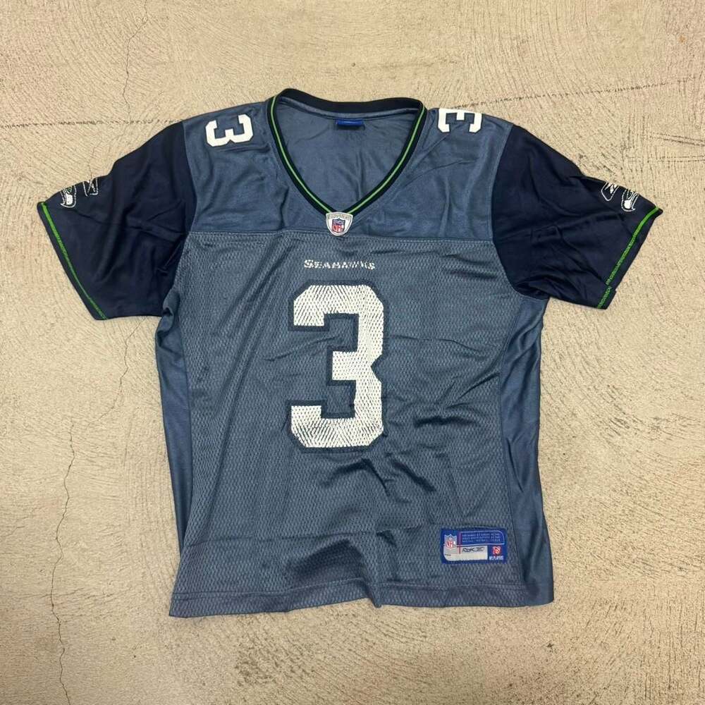 Reebok Seattle Seahawks Brown #3 NFL Jersey